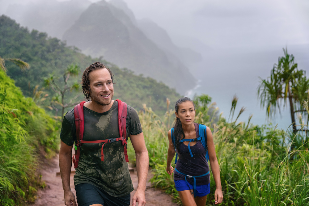 Hiking in the Rain Tips To Stay Safe and Comfortable - Trail and Trek